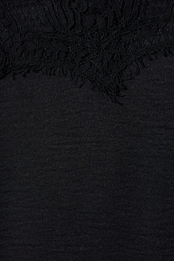 Top In Black Satin - Image 10