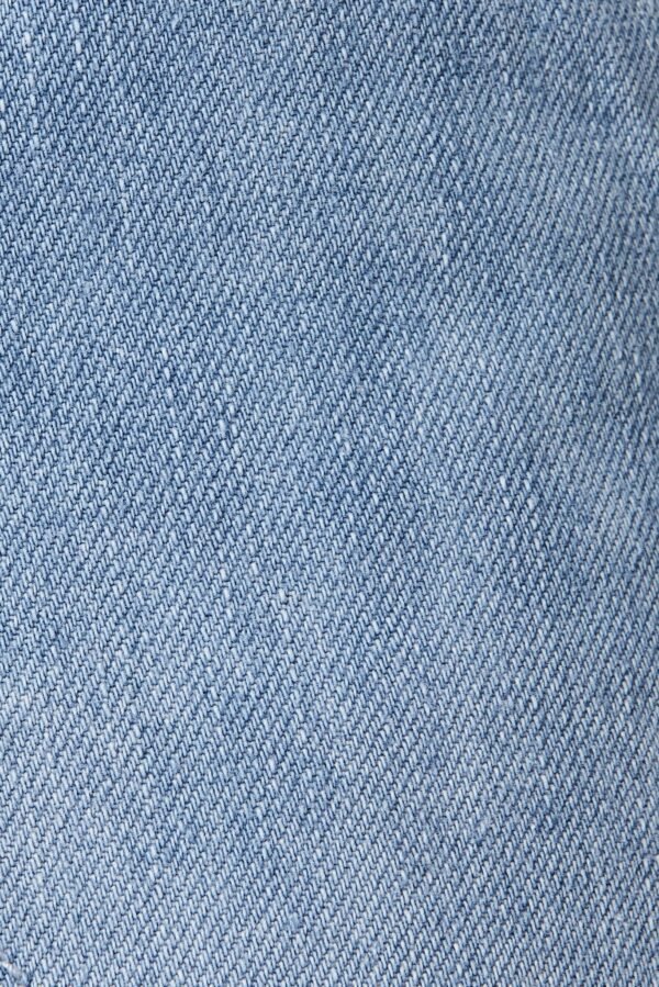 Short In Light Wash Denim - Image 9