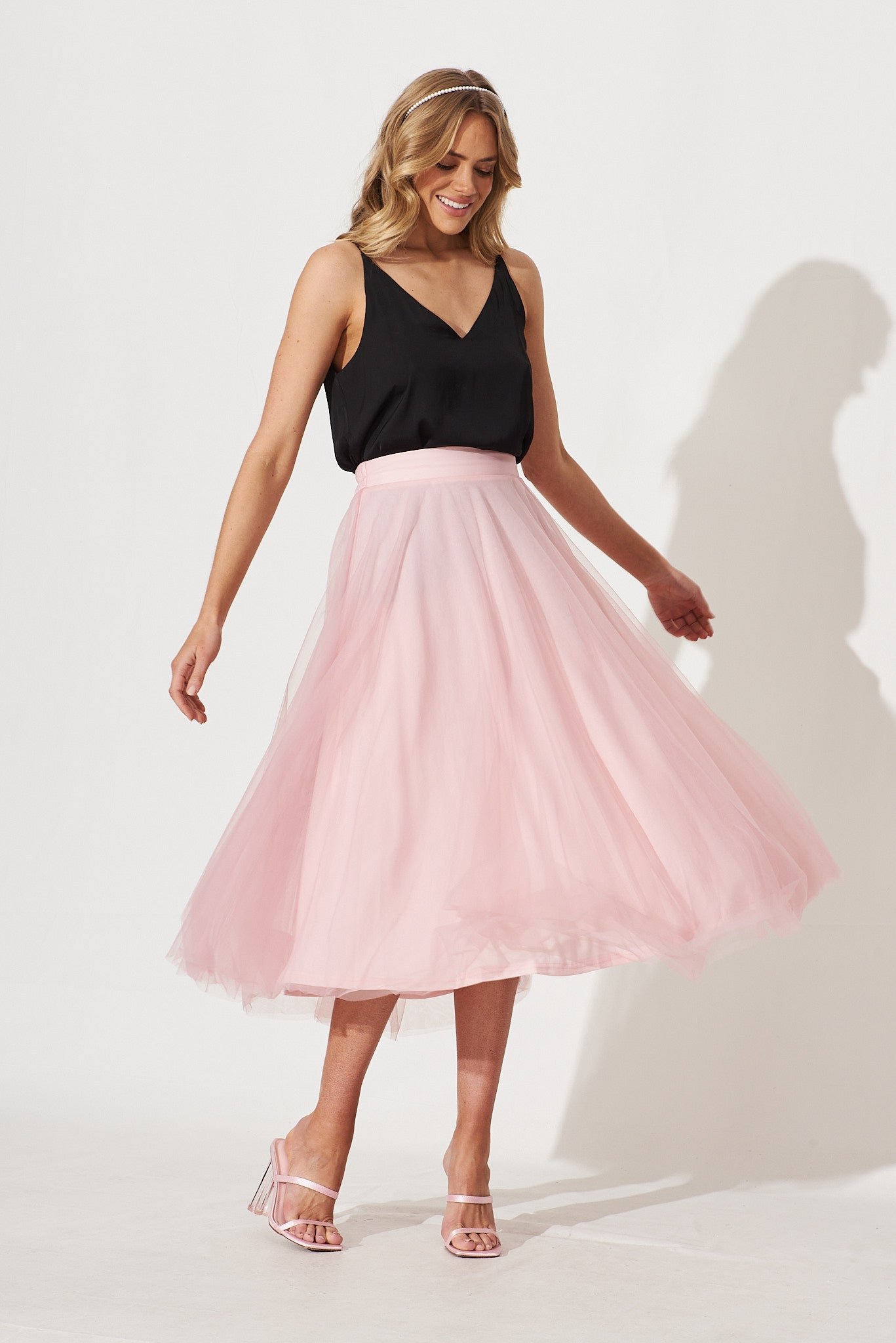 Tulle Skirt In Blush