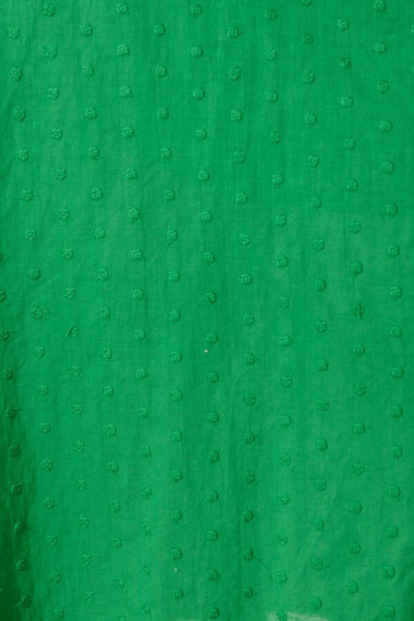 Maxi Skirt In Green Swiss Dot - Image 6