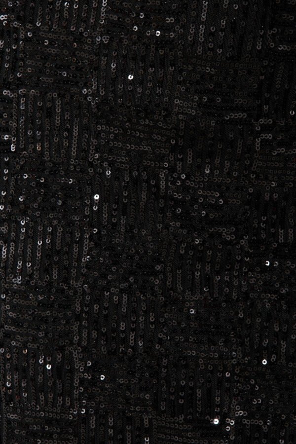 Skirt In Black Sequin - Image 9