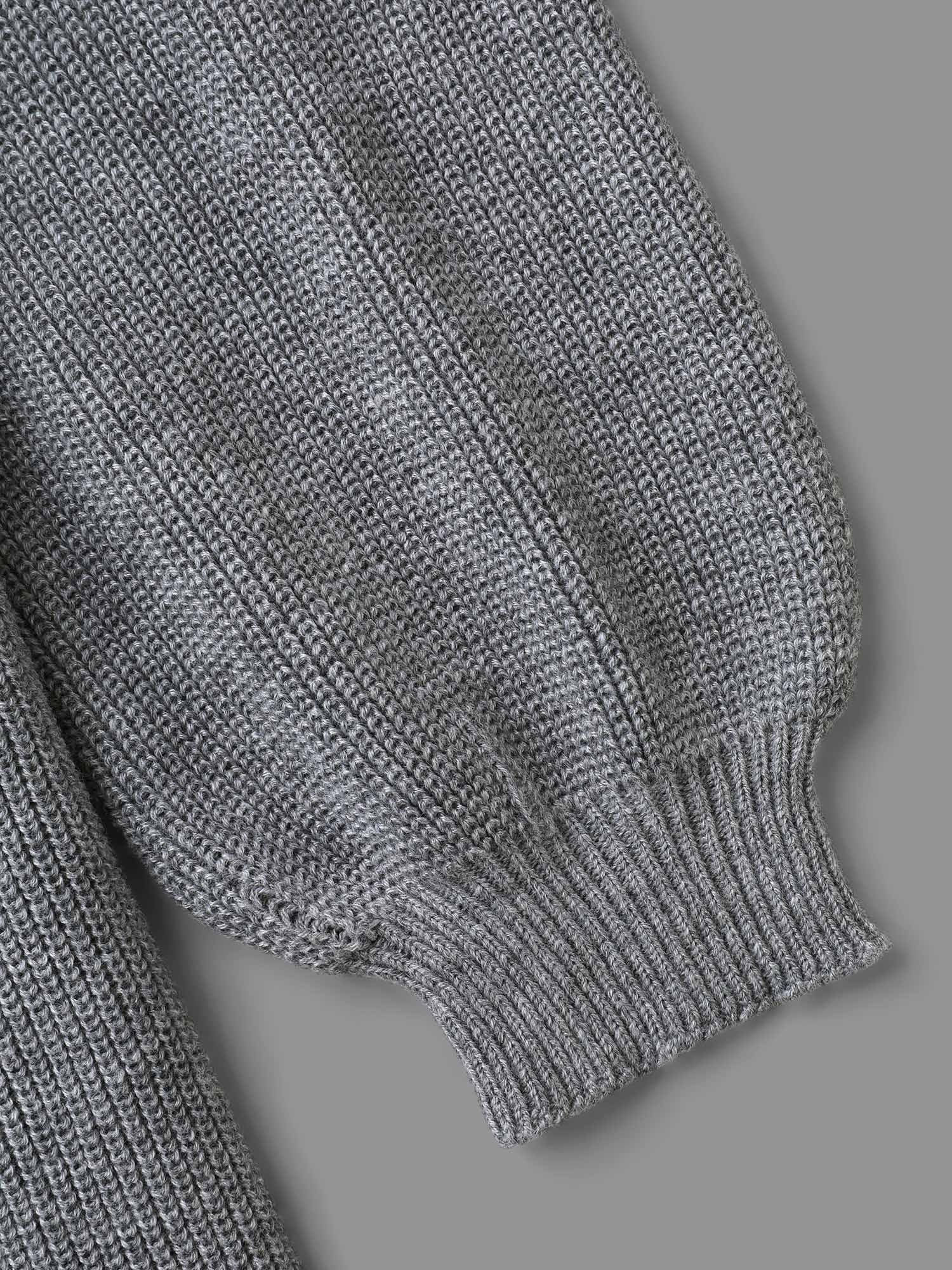 Cable Knit Elastic Waist Midi Sweater Dress - Image 7
