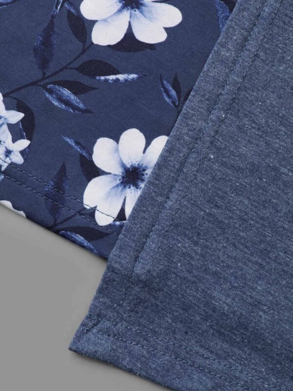 2-In-1 Square Neck Floral Dress - Image 6