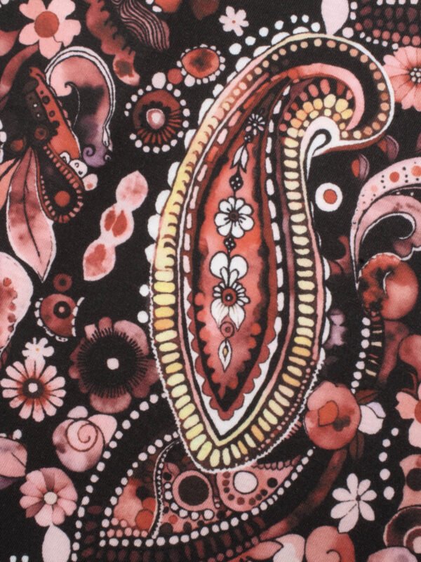 Two Piece Set Bandana Print Knit Dress - Image 10