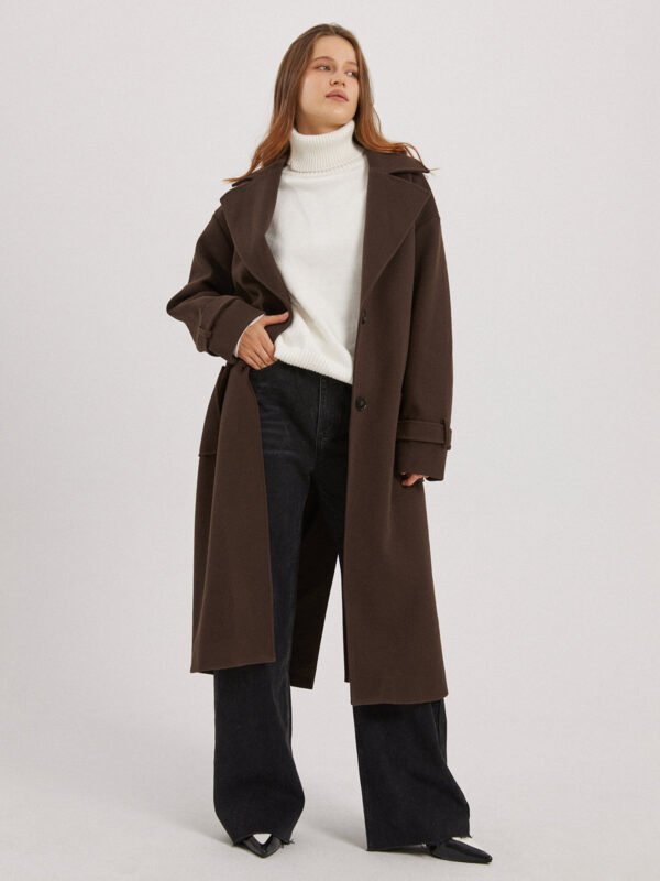 Breeze Whispers Long Coat - Image 3