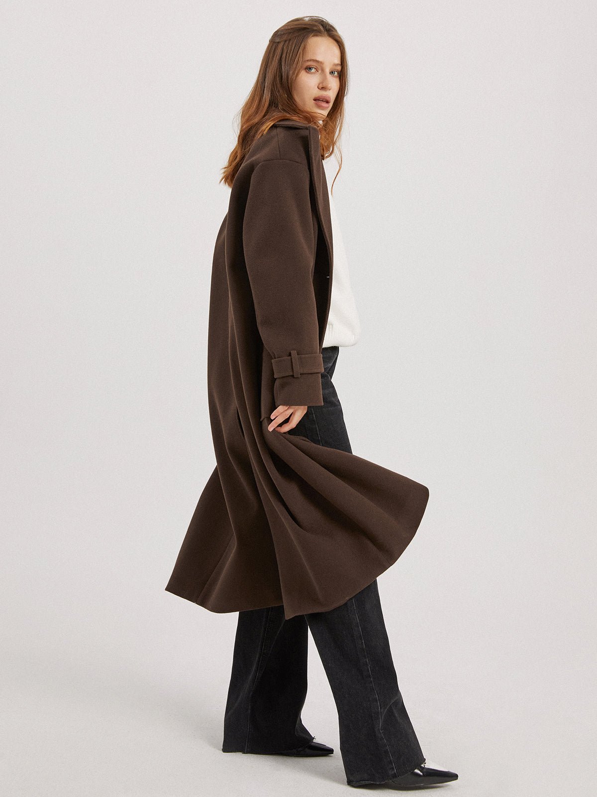 Breeze Whispers Long Coat - Image 5