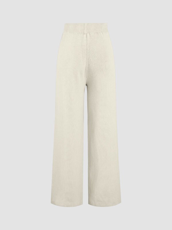 Ribbed Mystique Wide Leg Pants - Image 6