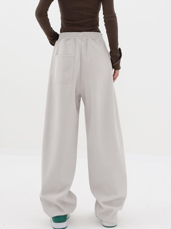 Baggy Solid Wide Leg Pants - Image 7
