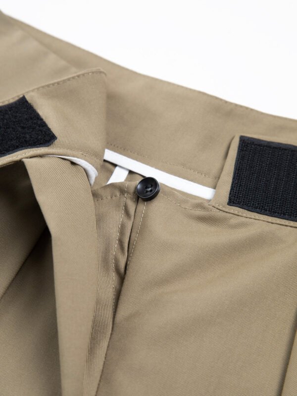 Hook-and-Loop Fastener Wide Leg Velcro Pants - Image 14