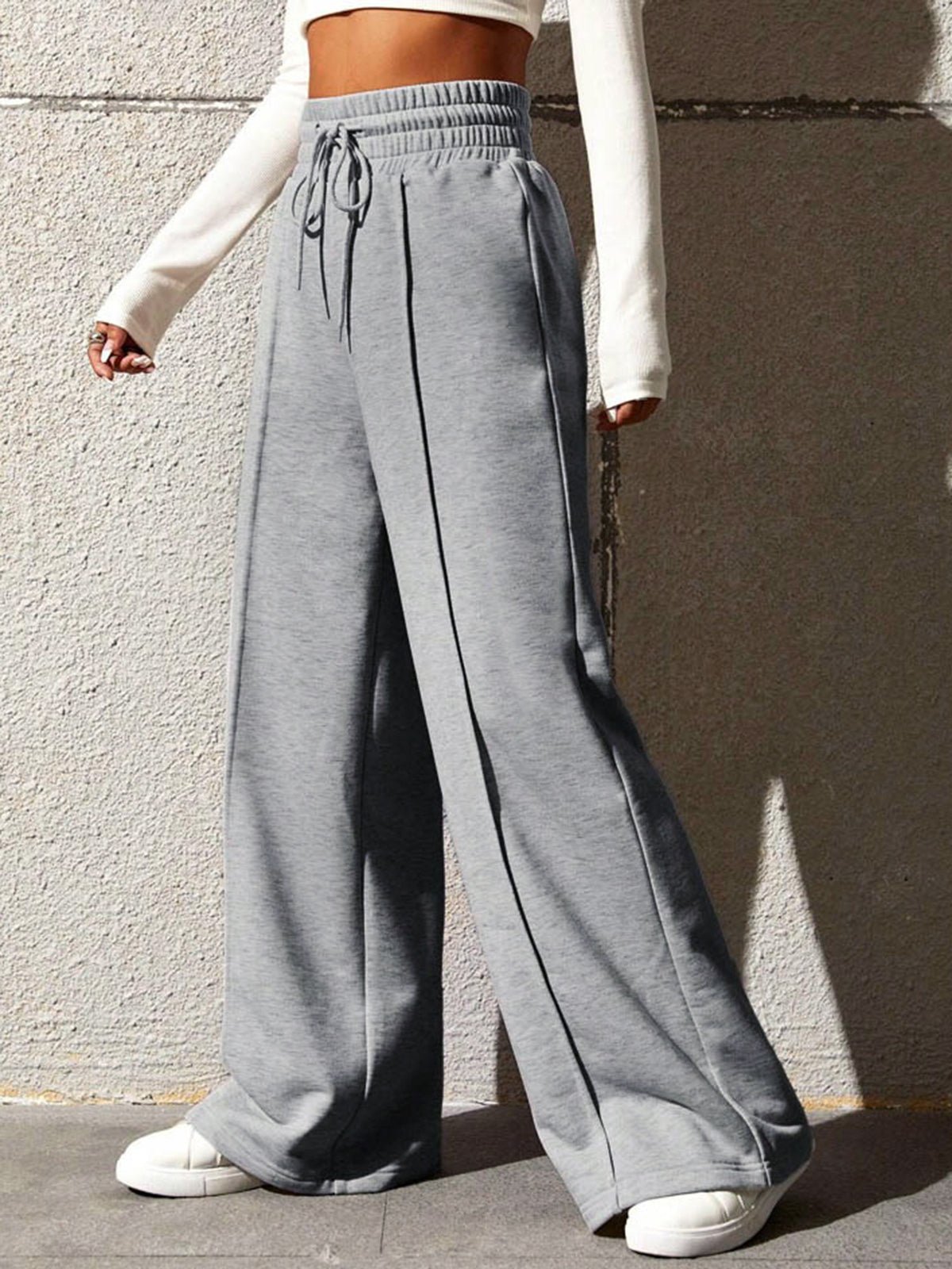 City Walk Wide Leg Sweatpants - Image 4