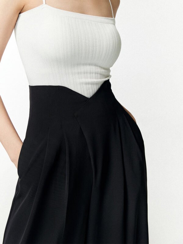 Notch Wide Leg Dress Pants - Image 2