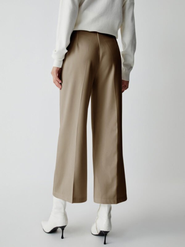 Effortless Wide Leg Culotte Pants - Image 11