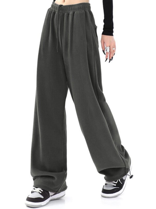 Solid Baggy Sweatpants - Image 2