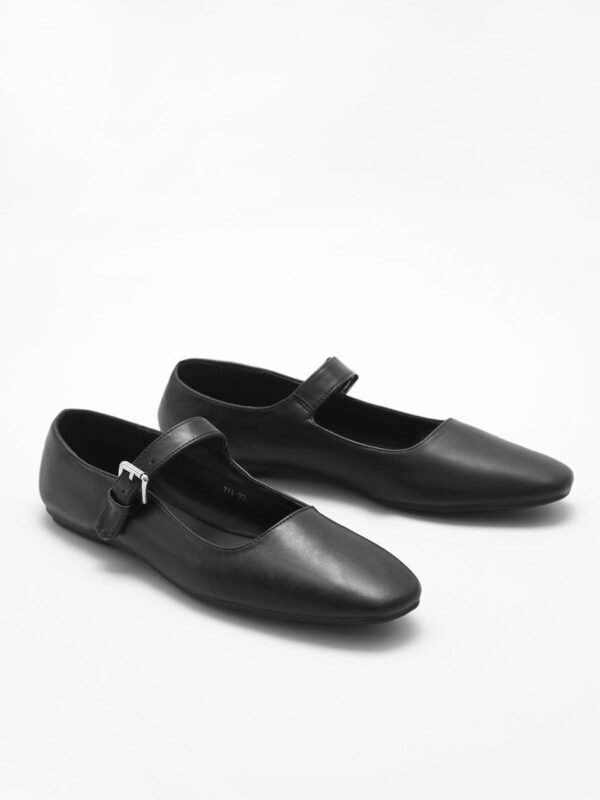 Strap Ballet Mary Jane Flats - Image 3