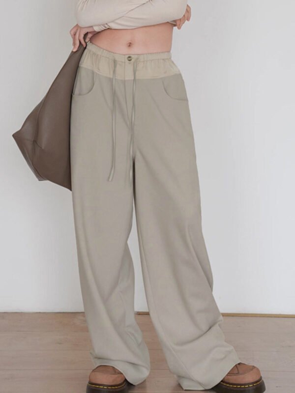 Knotted Wide Leg Pants - Image 5