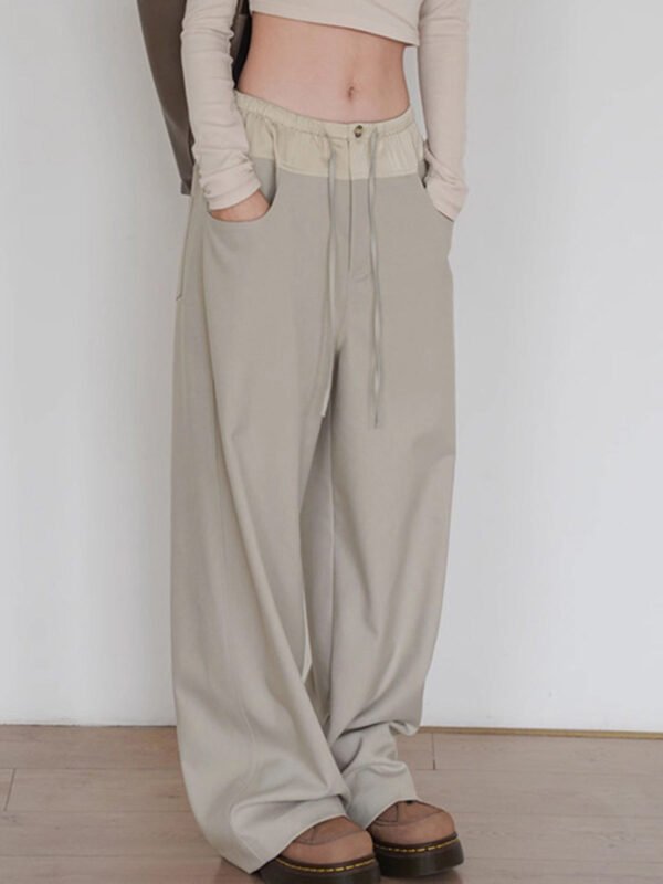 Knotted Wide Leg Pants - Image 3