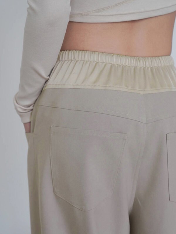 Knotted Wide Leg Pants - Image 4