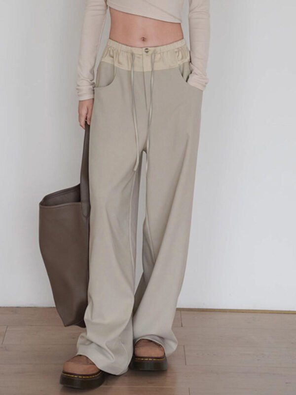 Knotted Wide Leg Pants - Image 2