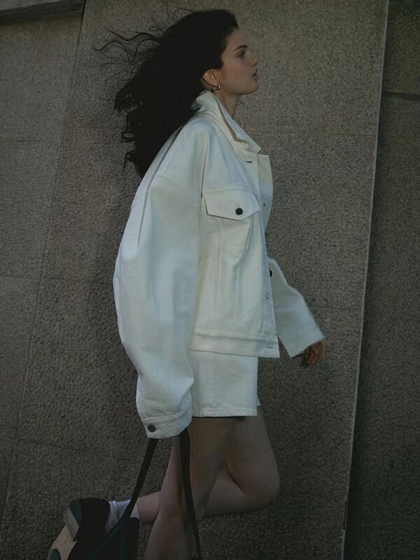 Pure Cotton Polo Jacket - Image 5