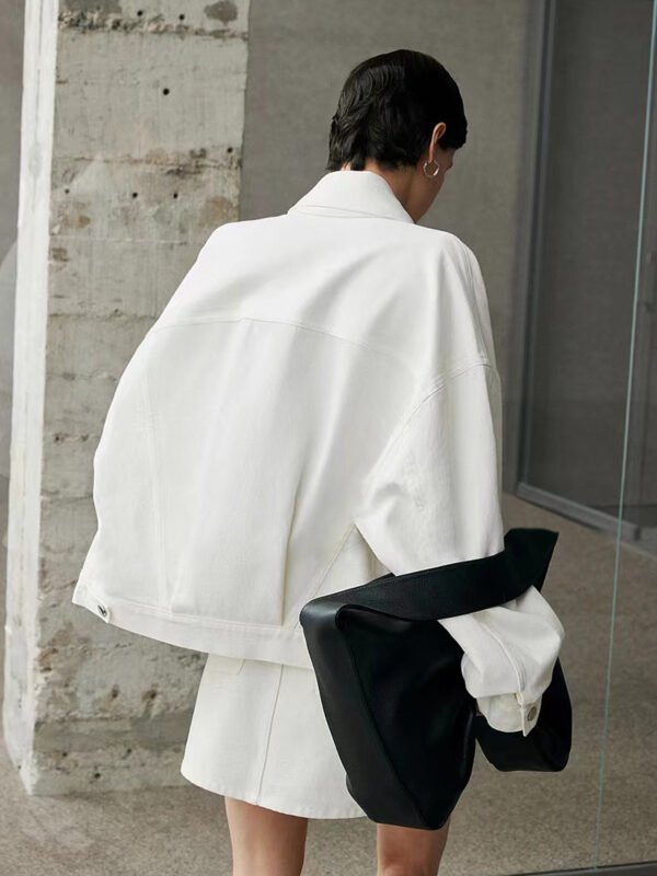 Pure Cotton Polo Jacket - Image 2
