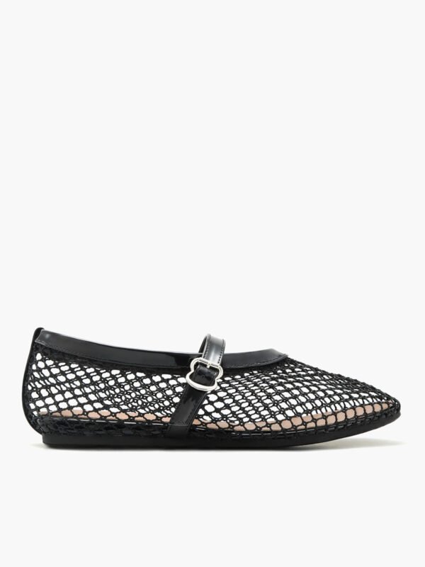 Fishnet Ballet Flats - Image 3