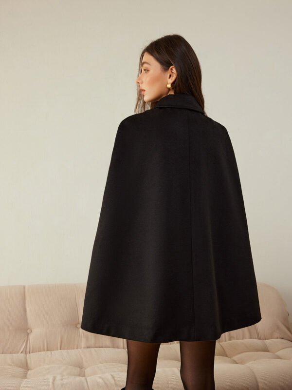 Camellia-Button Cloak - Image 6