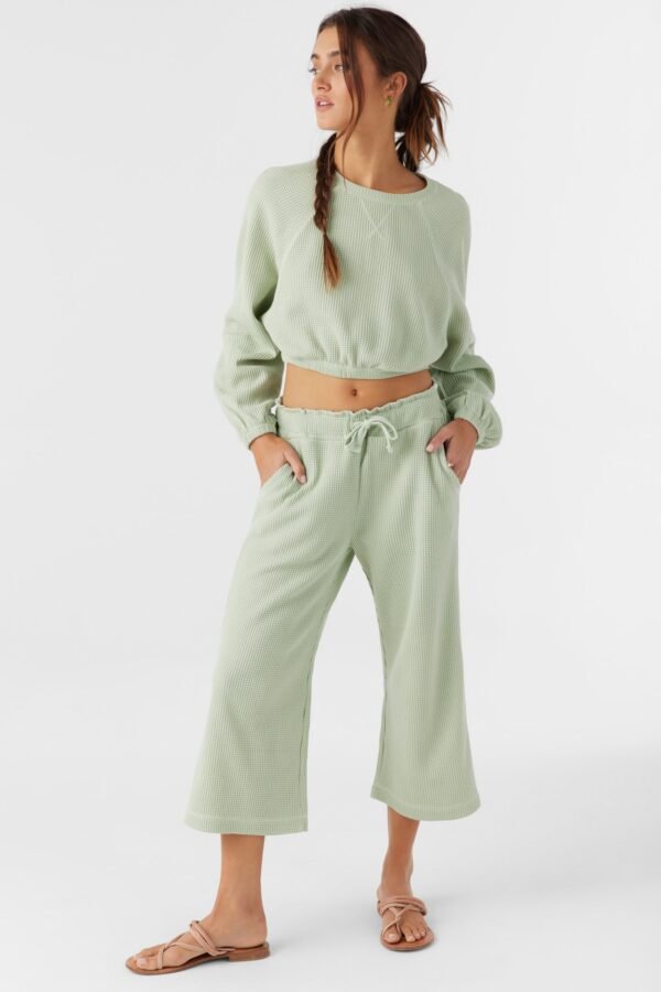 WAFFLE KNIT PANTS - Image 8