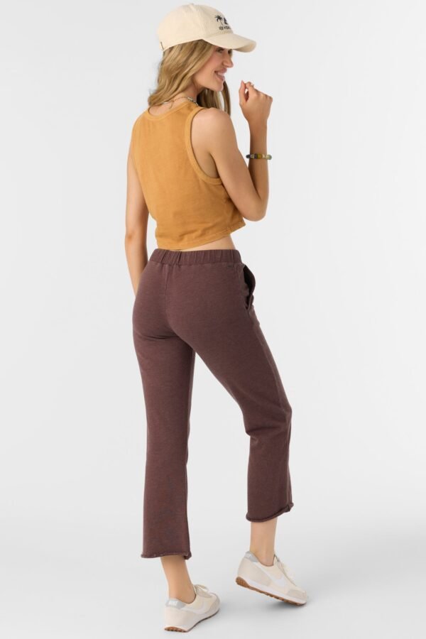 FRENCH TERRY CROPPED LOUNGE PANTS - Image 7