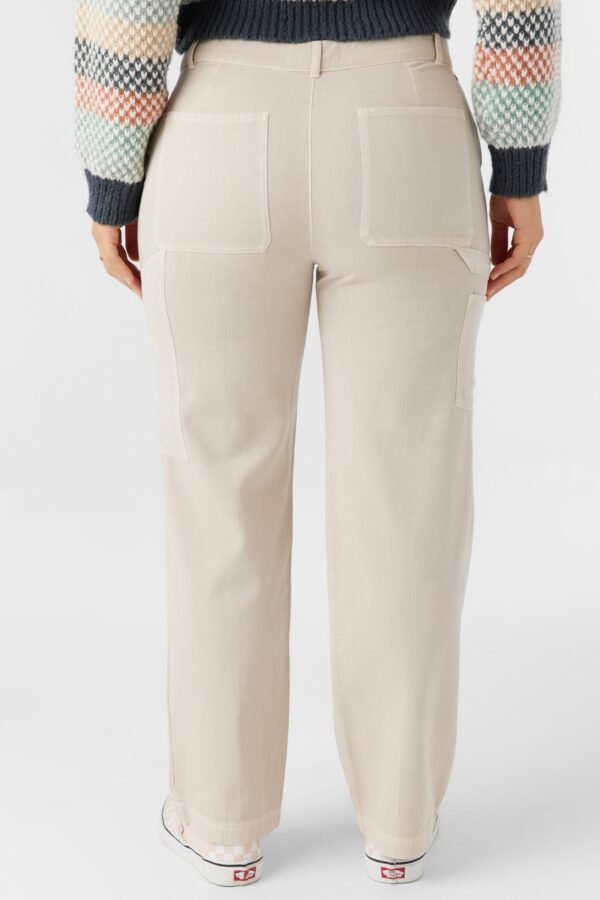 COTTON TWILL UTILITY PANTS - Image 6
