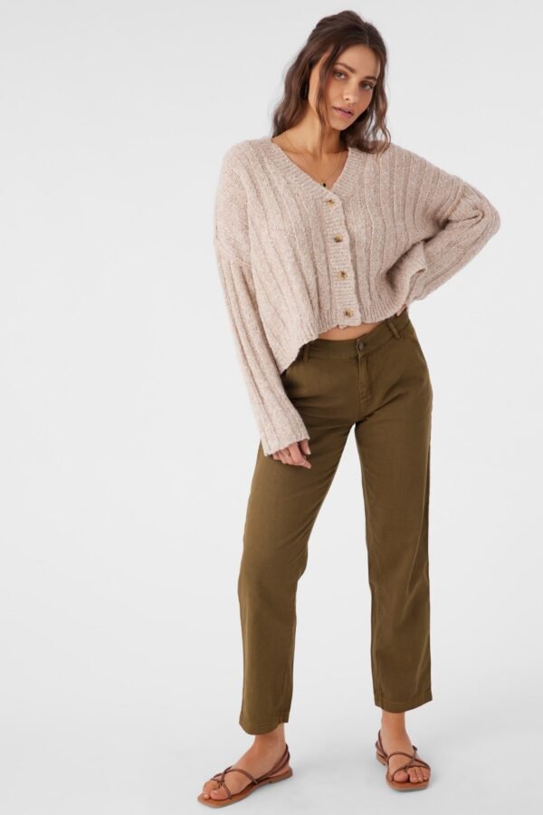 COTTON TWILL UTILITY PANTS - Image 7
