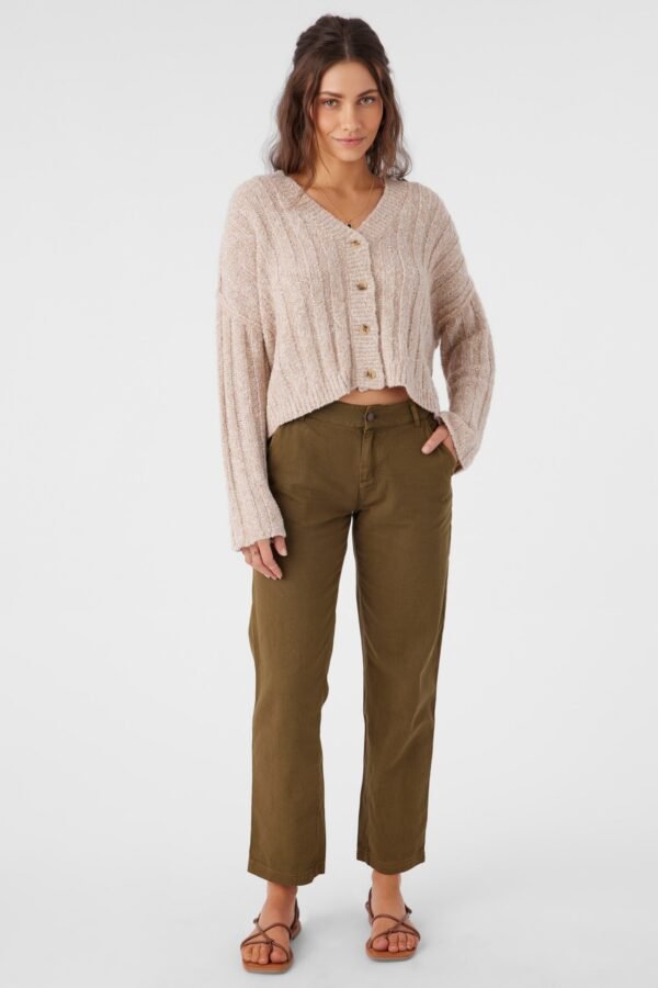 COTTON TWILL UTILITY PANTS - Image 8