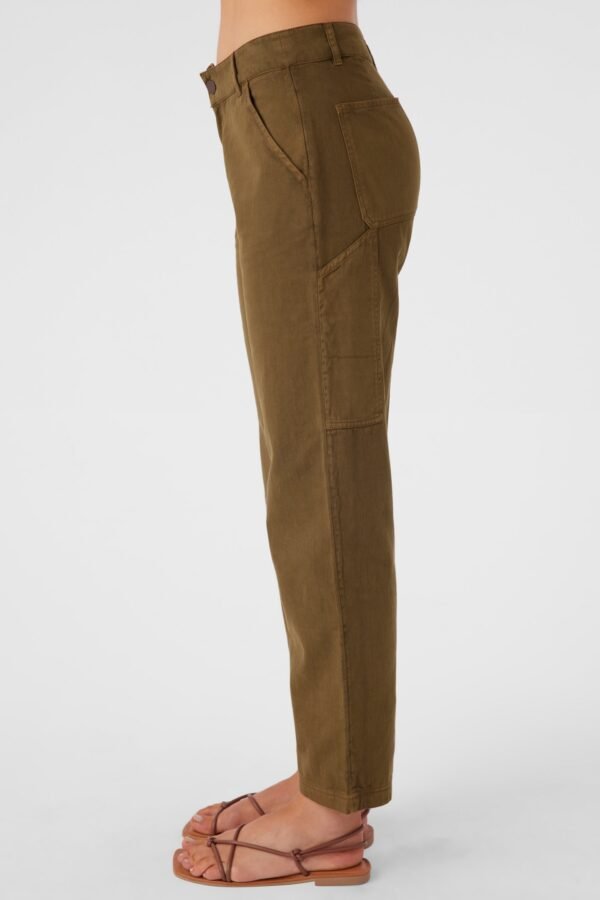 COTTON TWILL UTILITY PANTS - Image 5