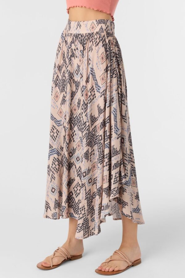 PRINT MIDI SKIRT - Image 5
