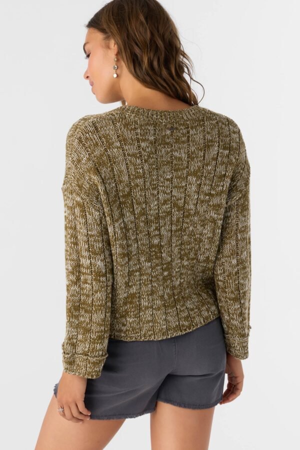 HENLEY LONG SLEEVE SWEATER - Image 2