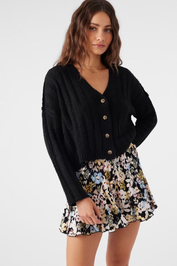 BUTTON FRONT SWEATER CARDIGAN - Image 6