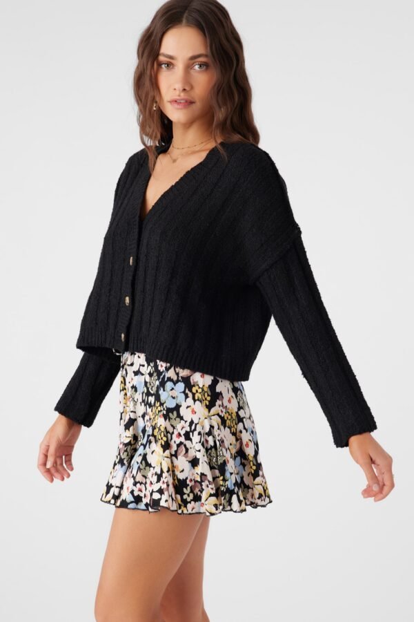 BUTTON FRONT SWEATER CARDIGAN - Image 5