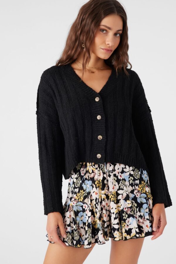 BUTTON FRONT SWEATER CARDIGAN - Image 7