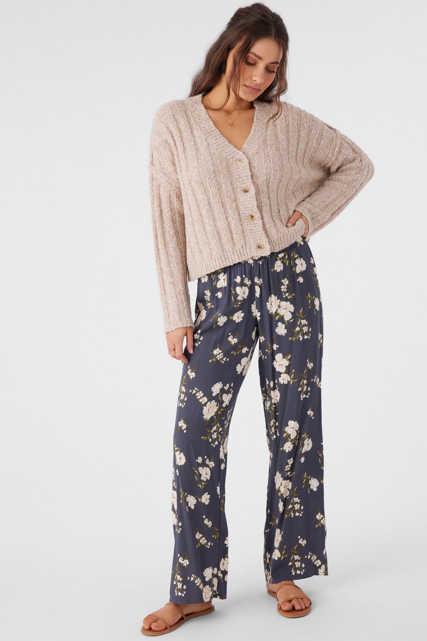 BUTTON FRONT SWEATER CARDIGAN - Image 3