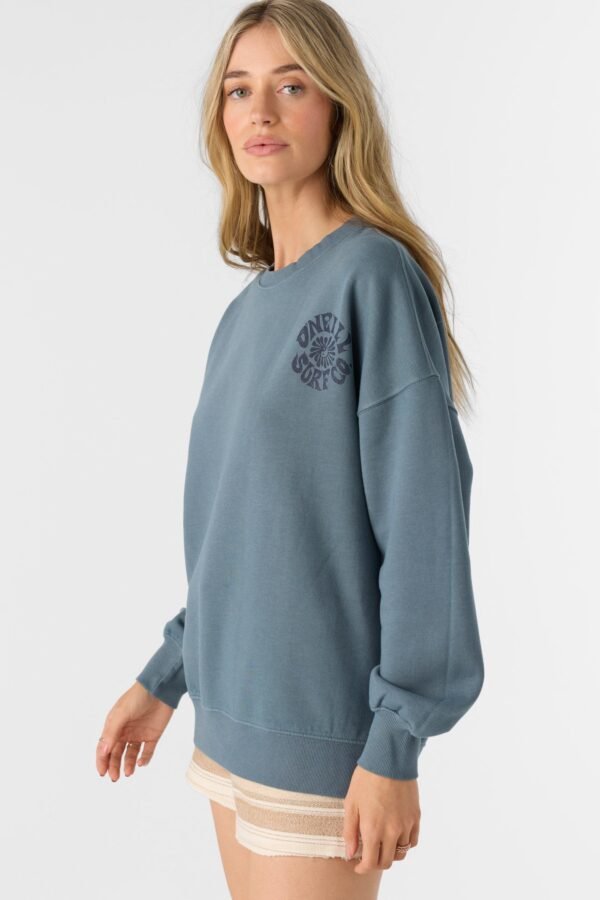 CREWNECK OVERSIZED-FIT FLEECE PULLOVER - Image 4