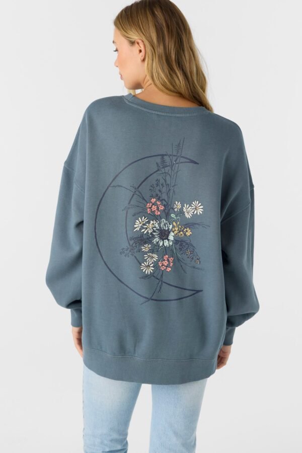 CREWNECK OVERSIZED-FIT FLEECE PULLOVER - Image 2