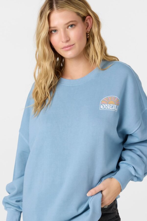OVERSIZED-FIT CREWNECK FLEECE PULLOVER - Image 6