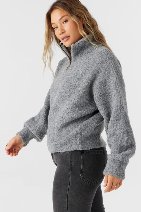 MOCKNECK HALF-ZIP SWEATER - Image 5