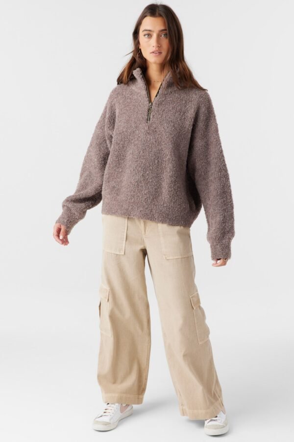 MOCKNECK HALF-ZIP SWEATER - Image 5