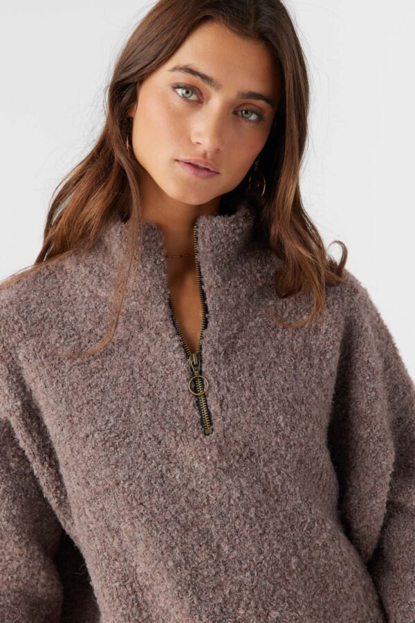 MOCKNECK HALF-ZIP SWEATER - Image 6