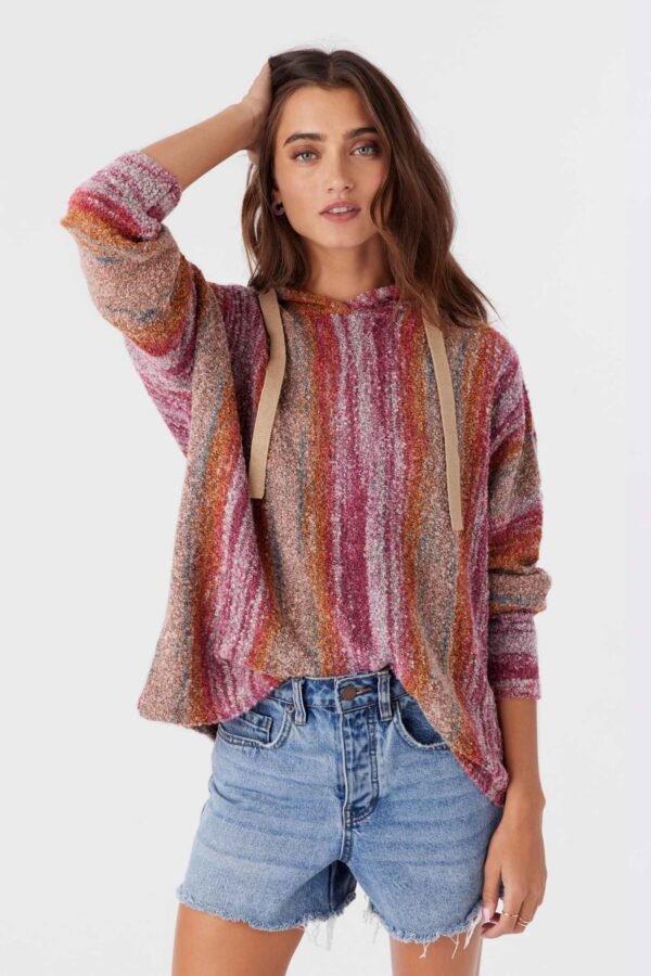 OMBRE HOODED SWEATER - Image 2