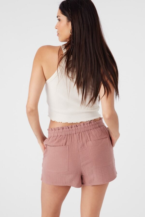CRINKLE DOUBLE GAUZE BEACH SHORTS - Image 2