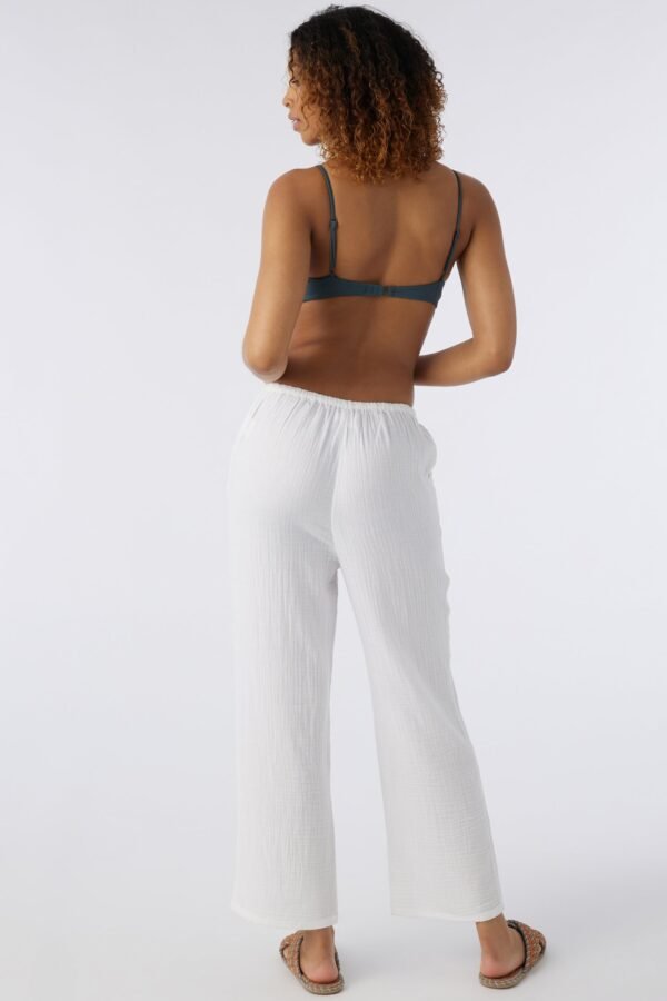 CRINKLE DOUBLE GAUZE BEACH PANTS - Image 7