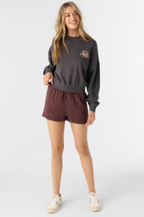 CREW NECK CROPPED FLEECE - Image 3
