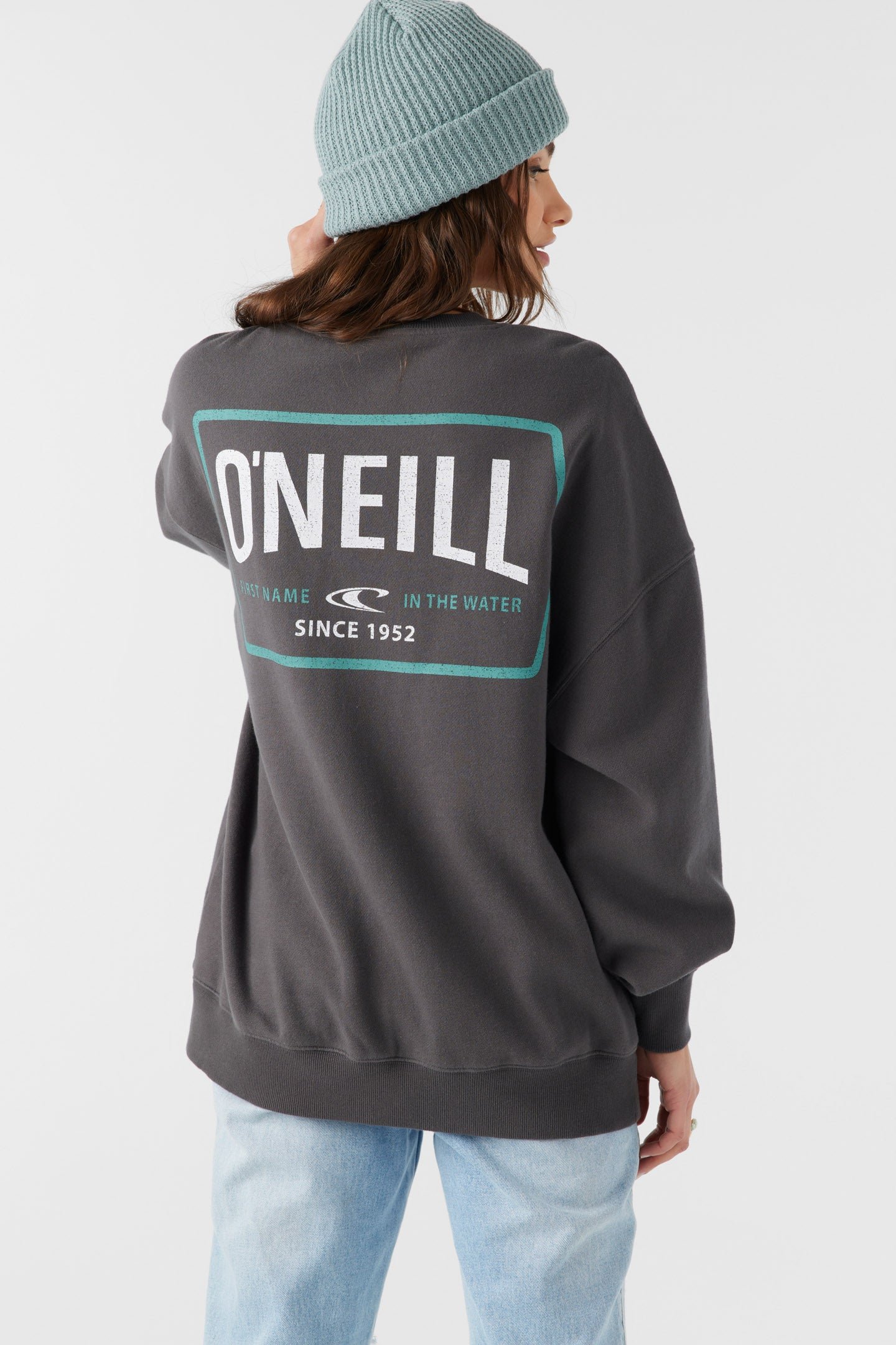 CREWNECK OVERSIZED-FIT FLEECE PULLOVER - Image 7
