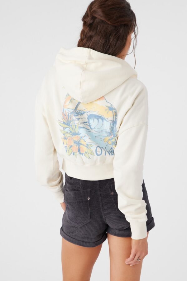 HOODED ZIP FLEECE JACKET - Image 2